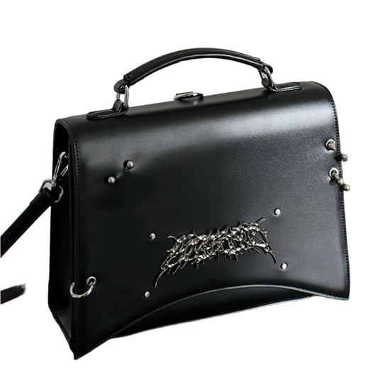 Rebel Chrome Messenger Bag - Street-Wave