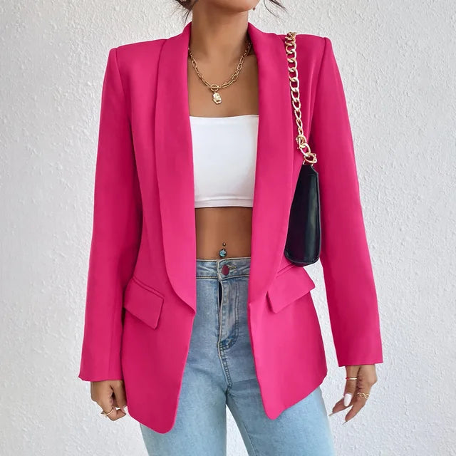 Street-Wave Vittoria Slim Fit Elegant Women Blazer For Work And Evening Wear Timeless Office Chic