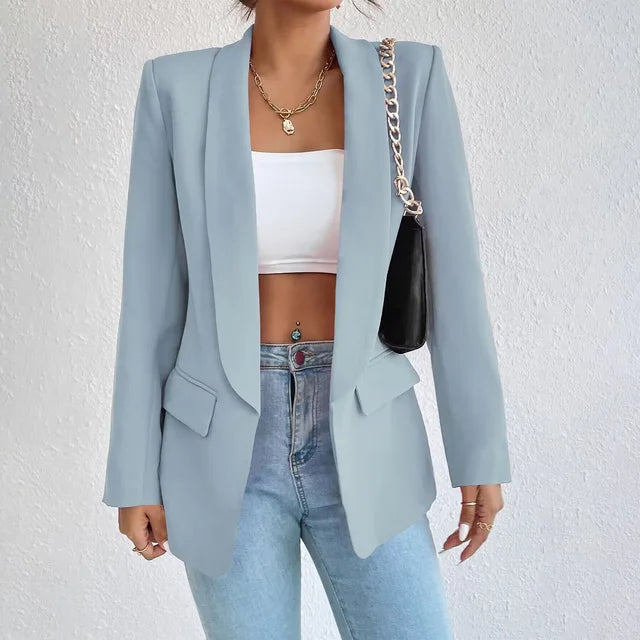 Street-Wave Vittoria Slim Fit Elegant Women Blazer For Work And Evening Wear Timeless Office Chic