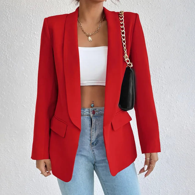 Street-Wave Vittoria Slim Fit Elegant Women Blazer For Work And Evening Wear Timeless Office Chic