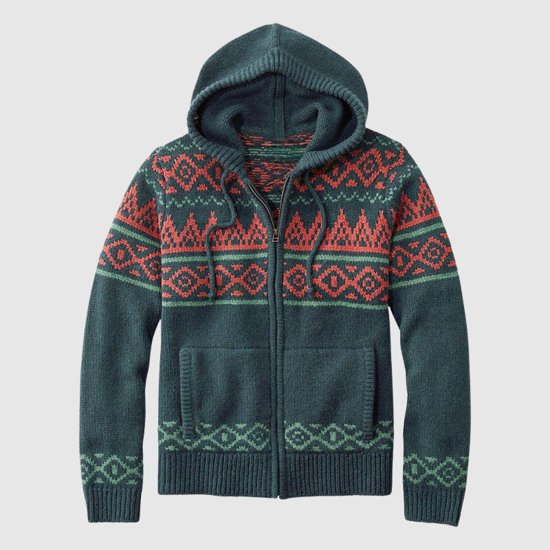 Felix Grant Native Hooded Cardigan