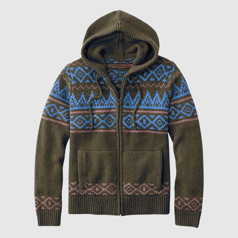 Felix Grant Native Hooded Cardigan