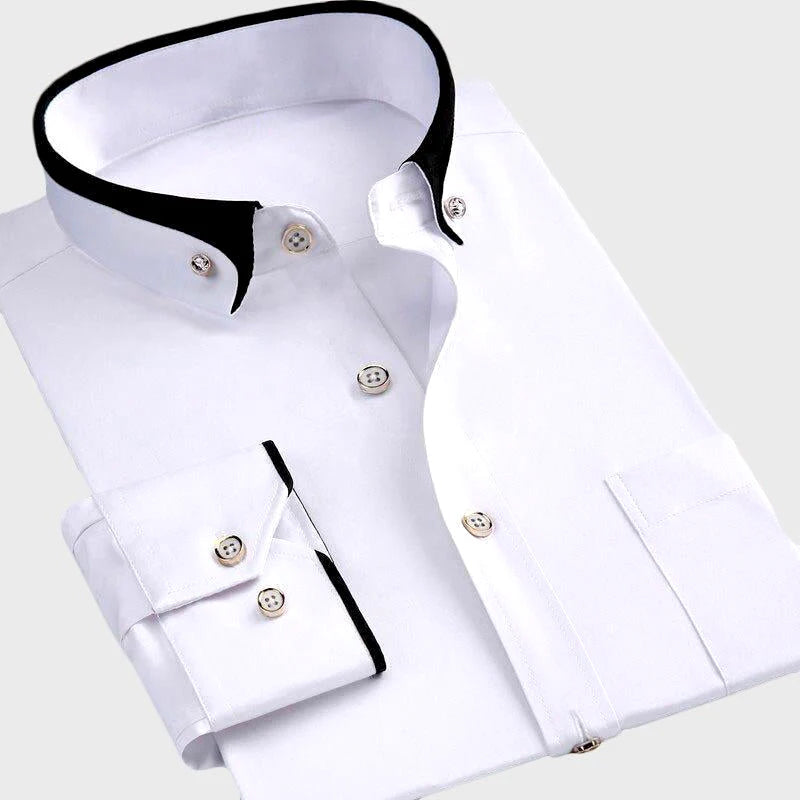 Aiden Stretch Shirt Street Wave Breathable All Day Comfort For Professionals