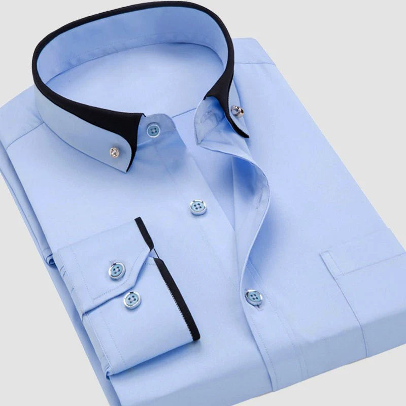 Aiden Stretch Shirt Street Wave Breathable All Day Comfort For Professionals