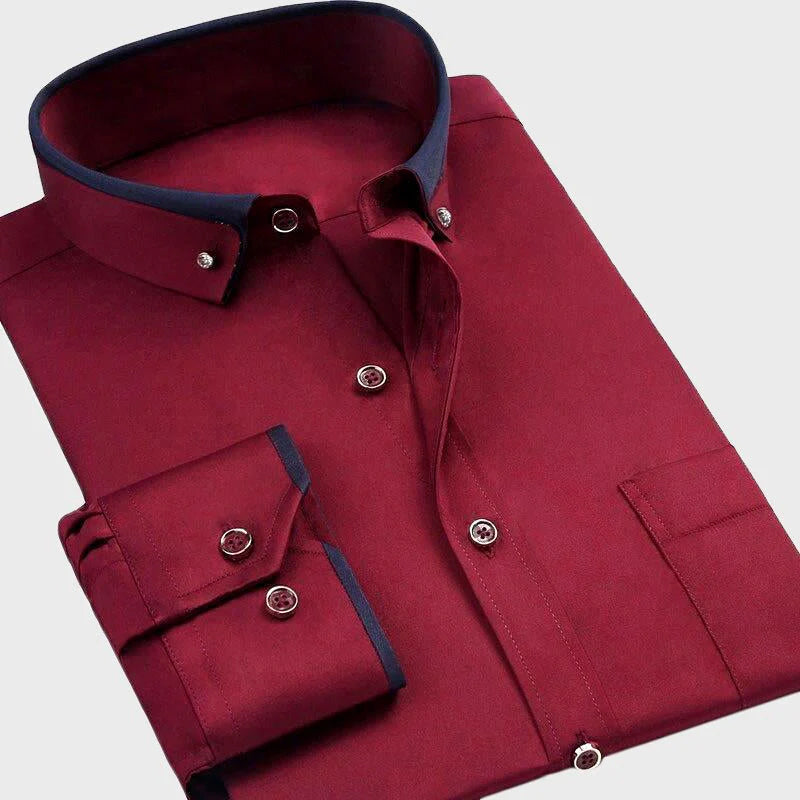 Aiden Stretch Shirt Street Wave Breathable All Day Comfort For Professionals