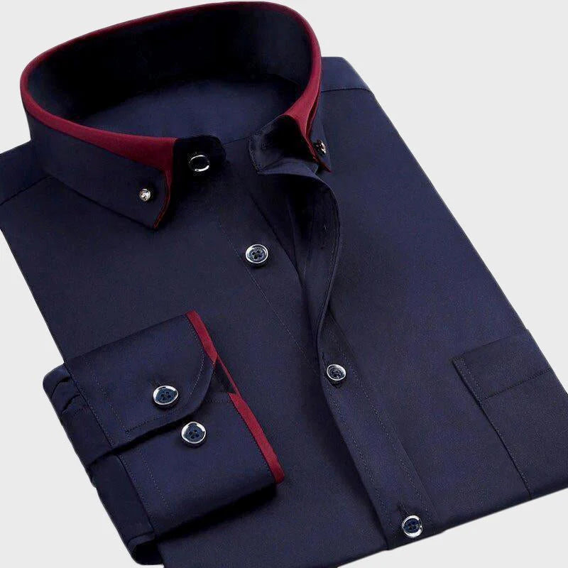 Aiden Stretch Shirt Street Wave Breathable All Day Comfort For Professionals