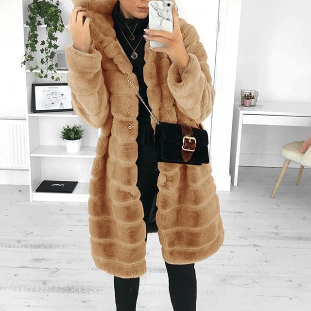 Street-Wave Thick Hooded Winter Coat For Women Ultra Warm Comfort And Cozy Style