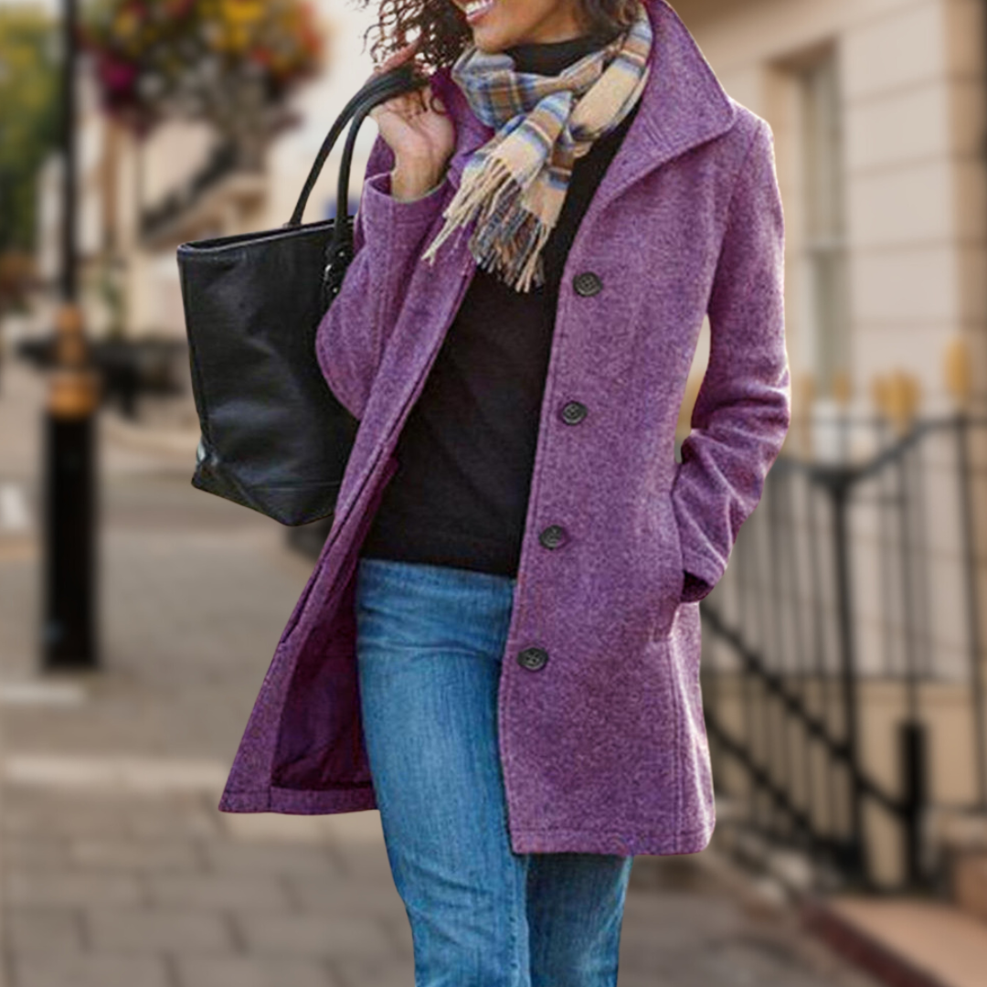 Street-Wave Premium Wool Coat For Women Timeless Style Warm Durable Comfort Everyday Confidence