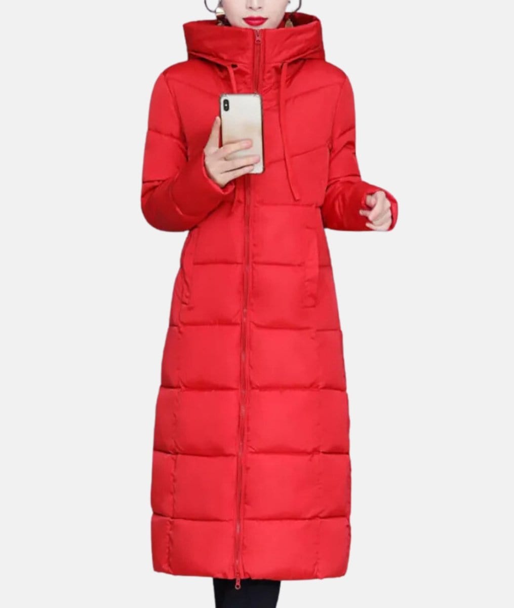 Street-wave Women's Puffer Parka Coat Ultra Warm Long Winter Coat For Comfort And Style