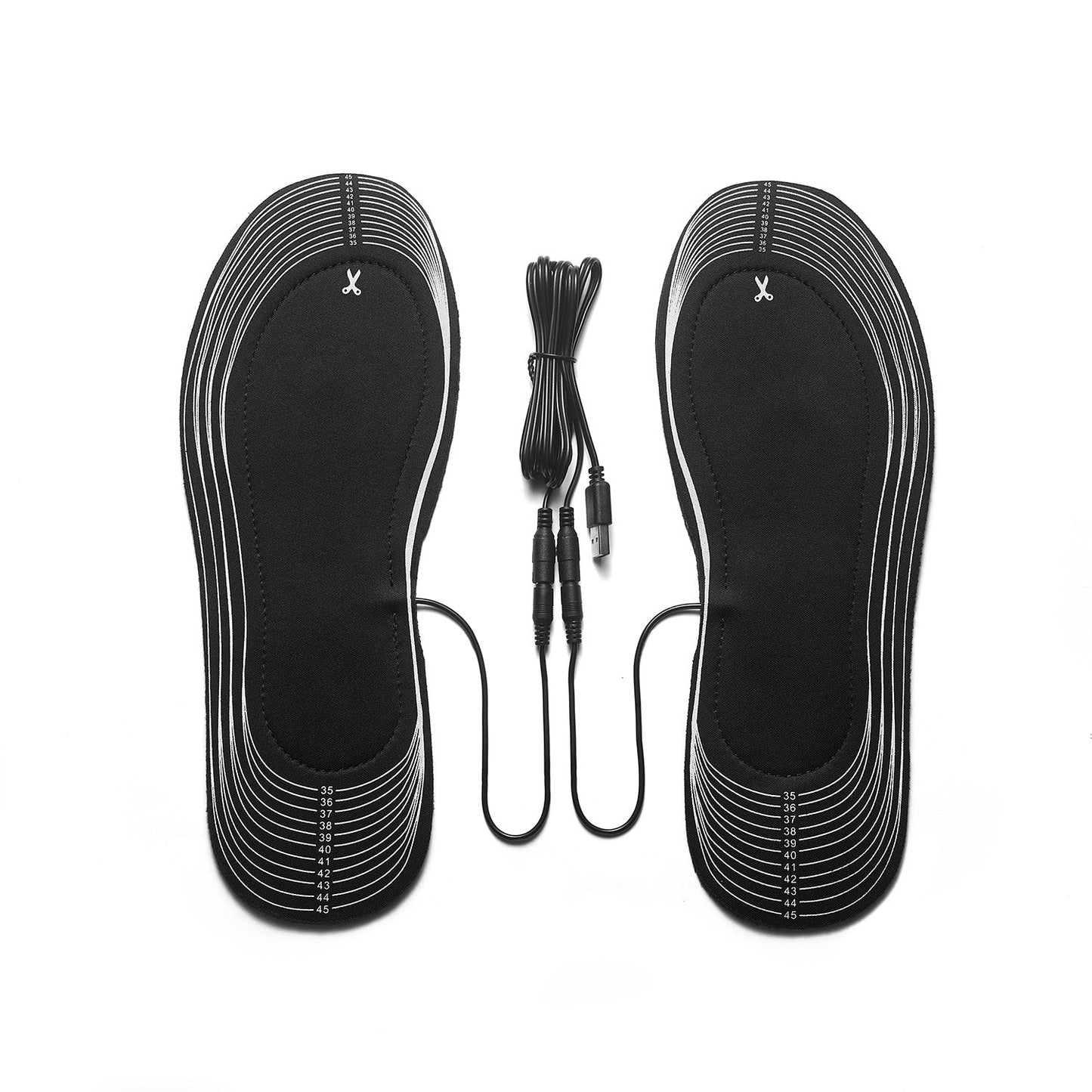Street Wave Heated Insoles USB Powered With Adjustable Heat For Outdoor Adventurers