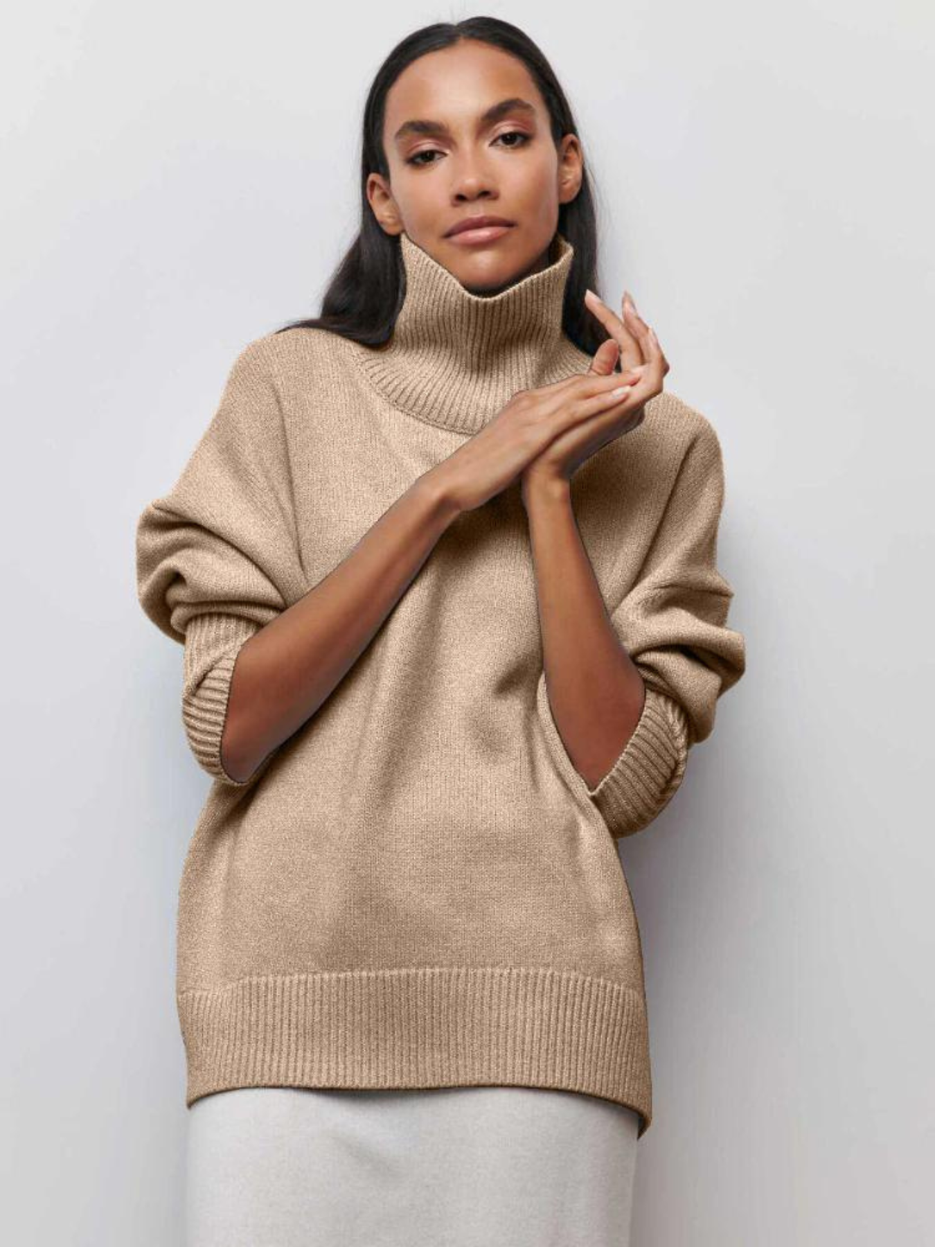 Street-wave Women’s Winter Sweater Giana Cozy Rollneck Knitwear For Everyday Warmth