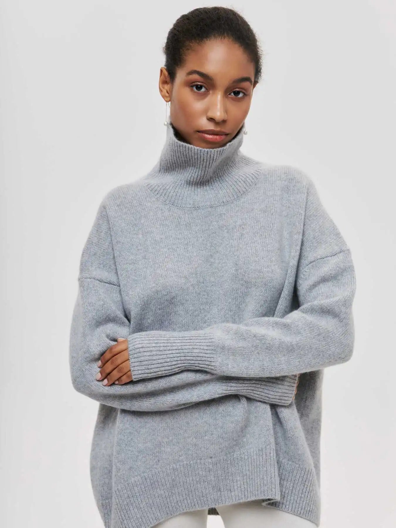 Street-wave Women’s Winter Sweater Giana Cozy Rollneck Knitwear For Everyday Warmth