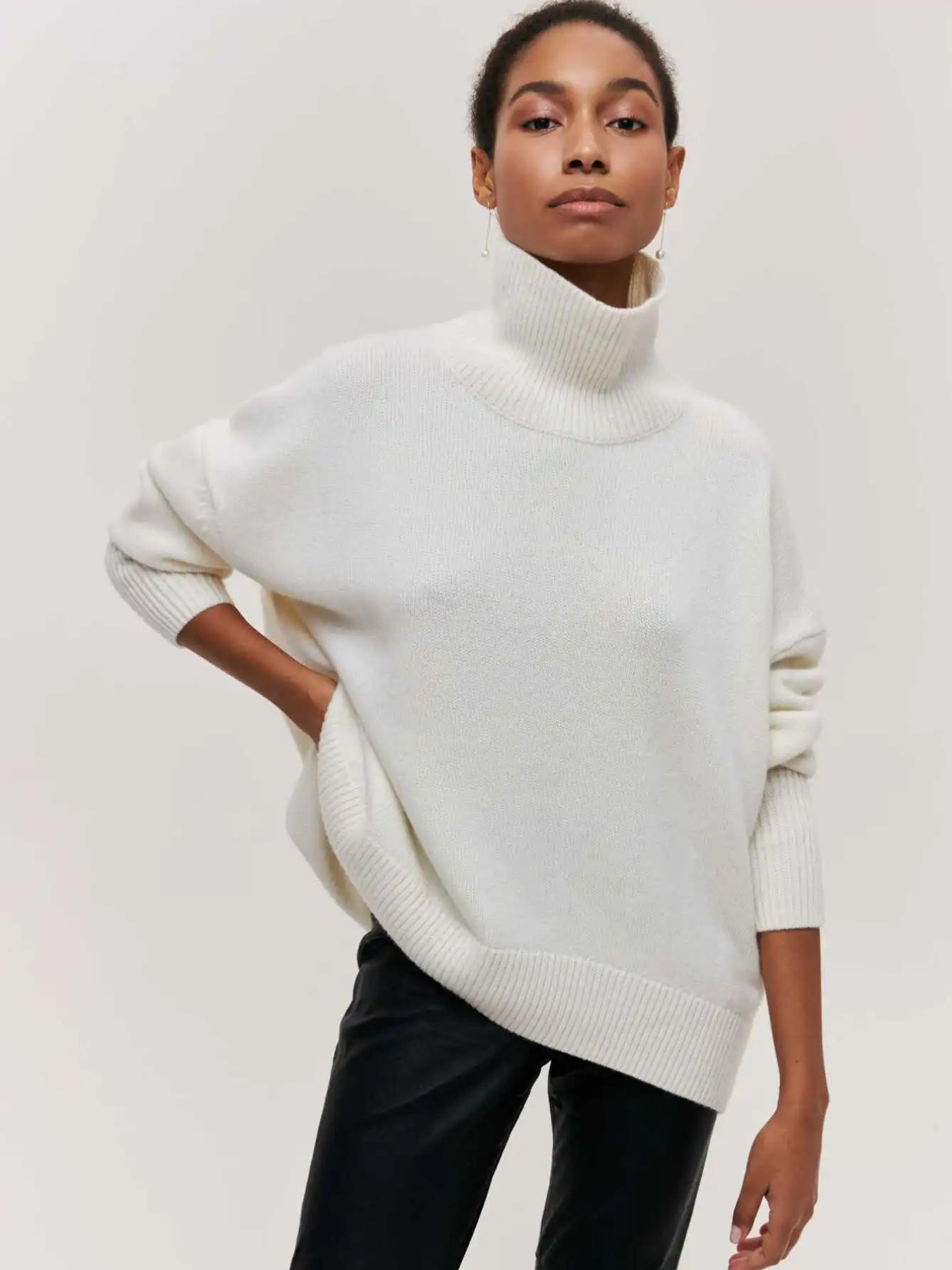 Street-wave Women’s Winter Sweater Giana Cozy Rollneck Knitwear For Everyday Warmth
