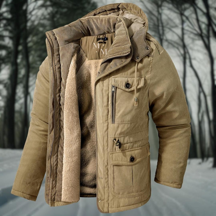 Street-wave Men’s Winter Jacket With Cozy Comfort Factor For Stylish, Practical Warmth