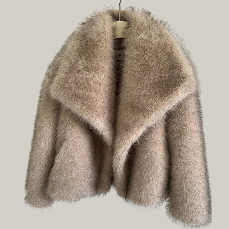 Griet Luxurious Faux Fur Coat For Women Premium Warmth And Timeless Chic Outerwear All Seasons