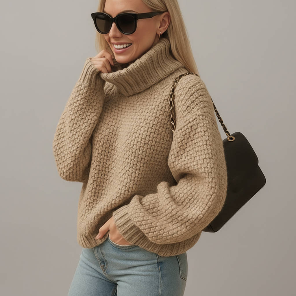 Chunky Knit Sweater Women