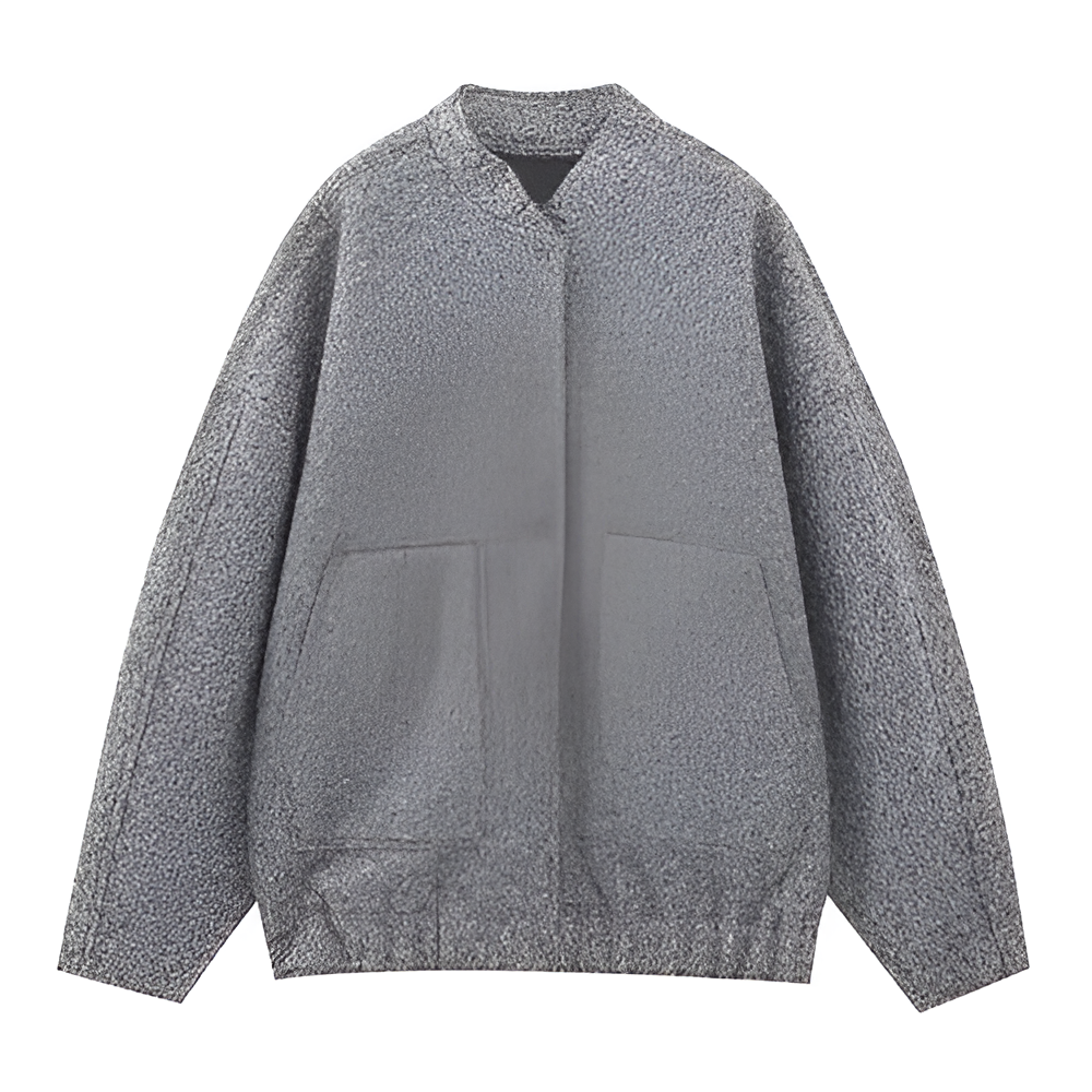 Street-wave Oversized Winter Aviator Jacket For Women Cozy Warmth Layering Ready Chic Street Style