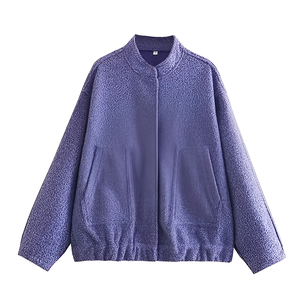 Street-wave Oversized Winter Aviator Jacket For Women Cozy Warmth Layering Ready Chic Street Style