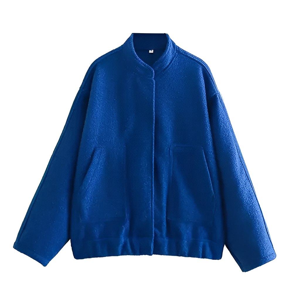 Street-wave Oversized Winter Aviator Jacket For Women Cozy Warmth Layering Ready Chic Street Style
