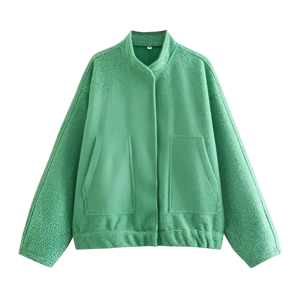 Street-wave Oversized Winter Aviator Jacket For Women Cozy Warmth Layering Ready Chic Street Style