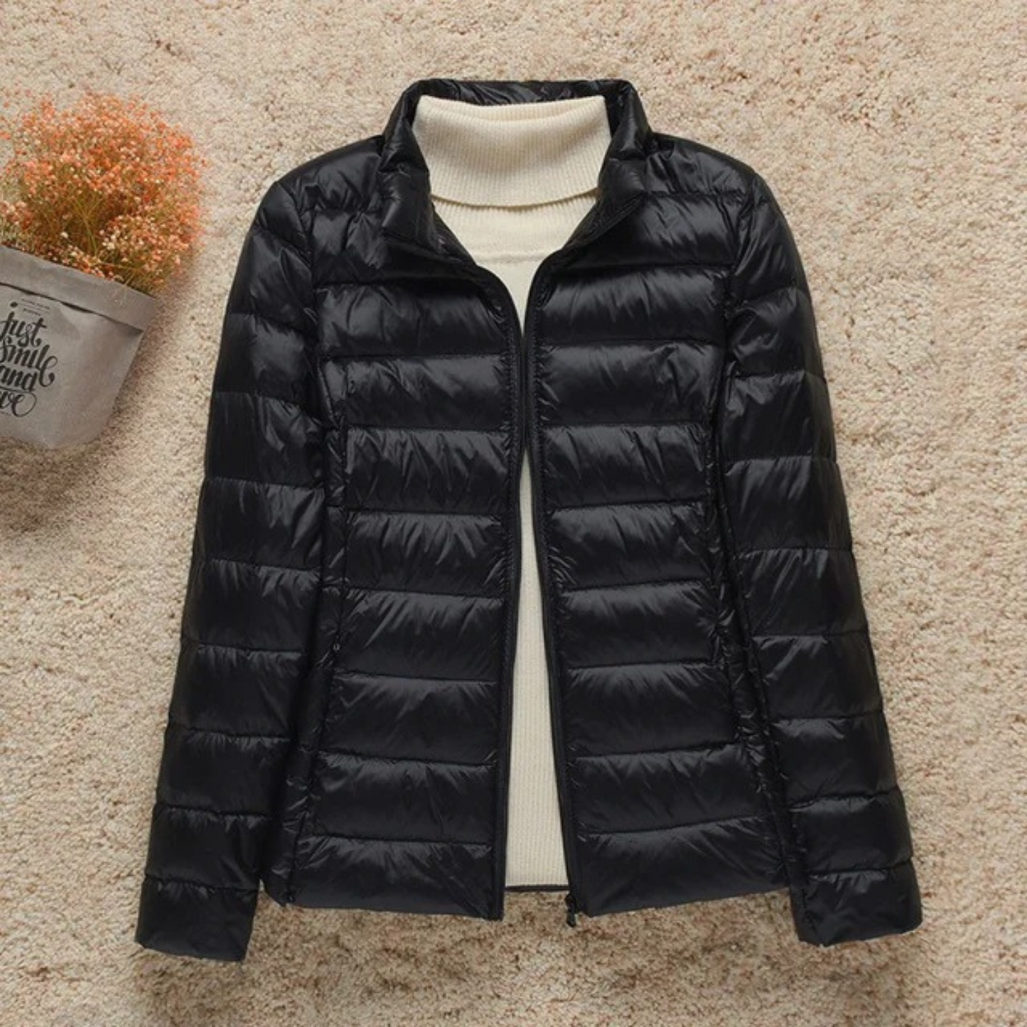 Street Wave Women Hooded Puffer Coat With Lightweight Insulation For Effortless Winter Style