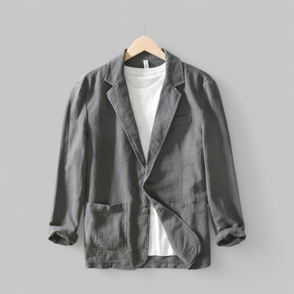 Street-wave Linen Vest For Men Lightweight Breathable Relaxed Fit Summer Essentials