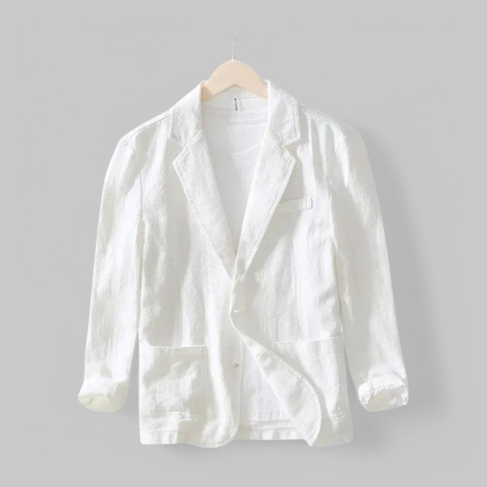Street-wave Linen Vest For Men Lightweight Breathable Relaxed Fit Summer Essentials