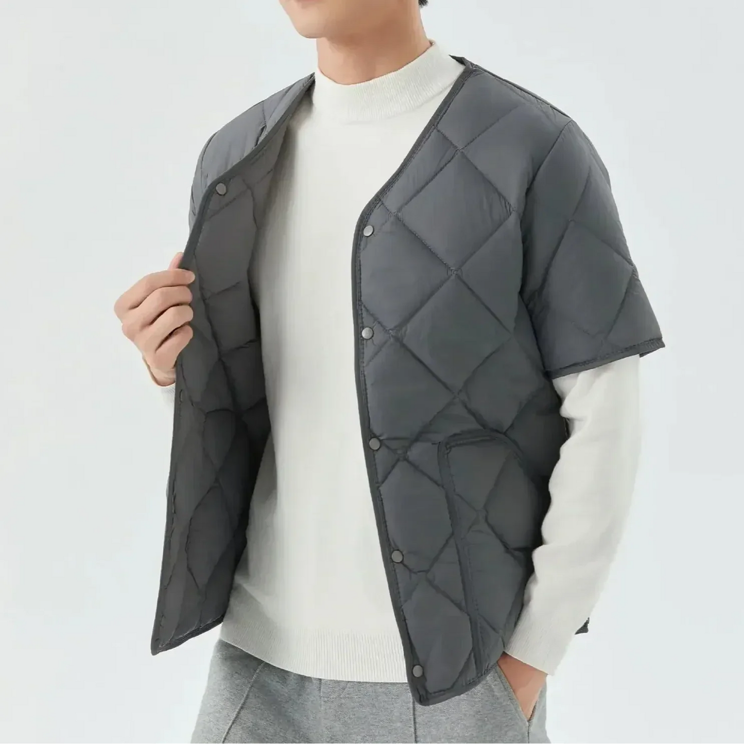 Gio Fleece Quilted Vest
