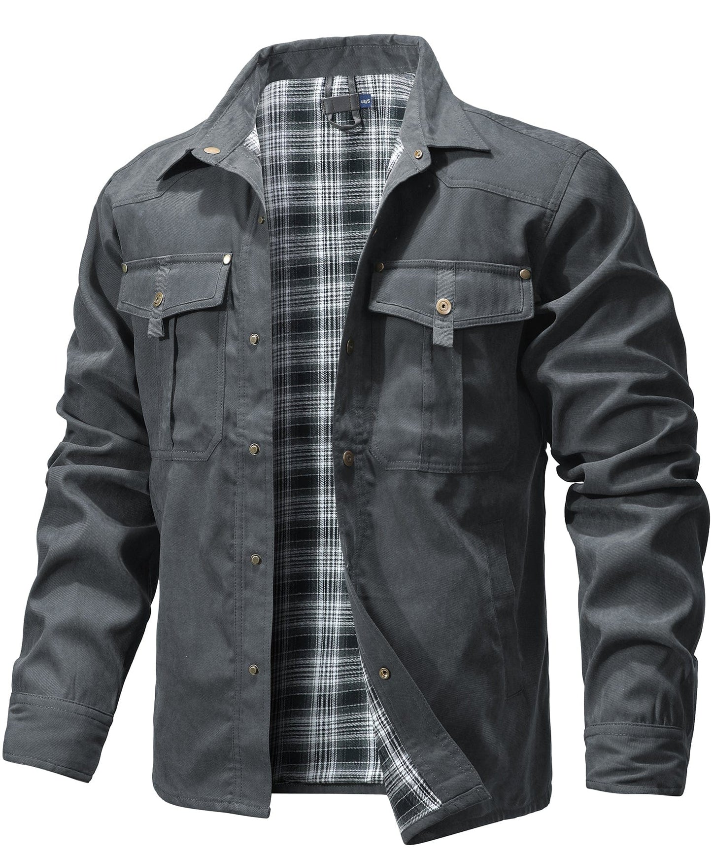 Street Wave Rover Jacket For All Body Types With Plaid Lining And Rugged Comfort
