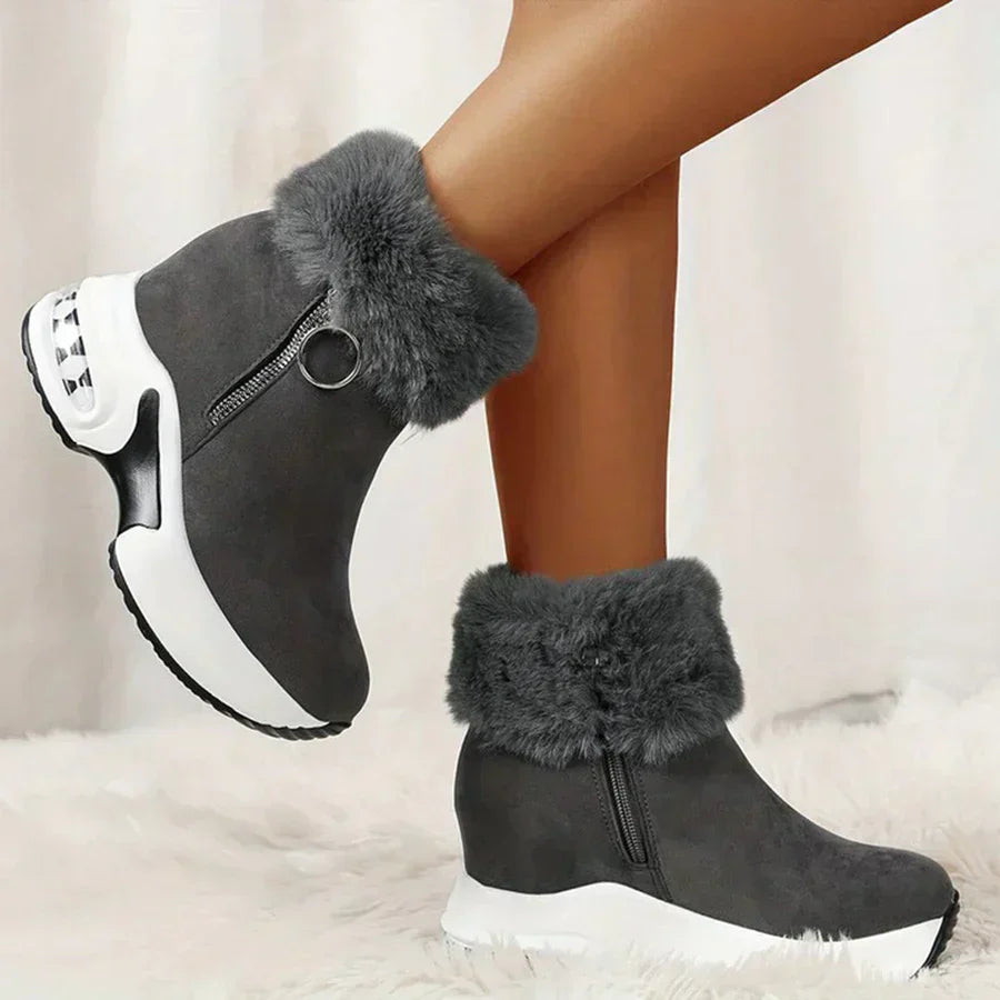 Street-wave Luxurious Padded Comfort Winter Boots For Women Warmth And Style Everyday Wear