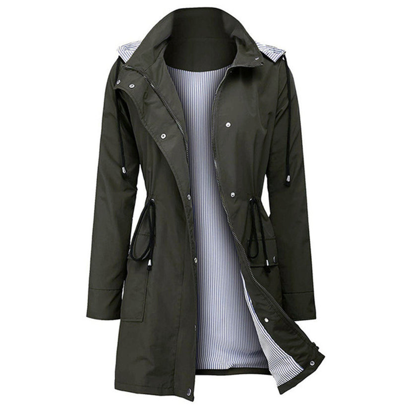 Street-wave Giselle Windbreaker Jacket For Women Lightweight Windproof Sporty Easy Care Coat