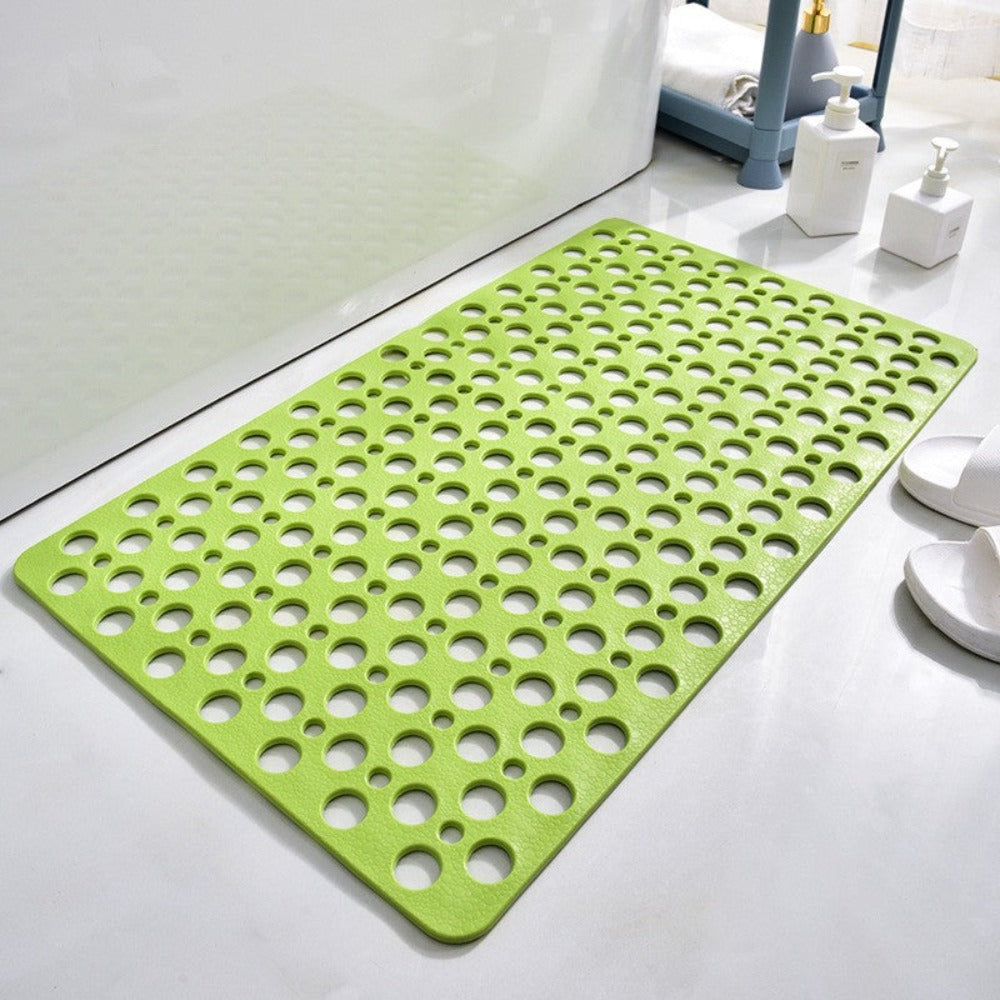 Non-Slip Rubber Shower Mat with Drainage