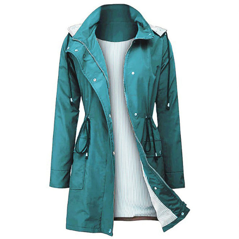 Street-wave Giselle Windbreaker Jacket For Women Lightweight Windproof Sporty Easy Care Coat