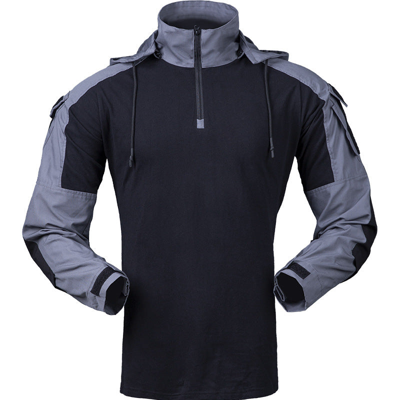 Street-Wave Durable Tactical Jacket For Active Men With Warmth Weather Shield And Sleek Style