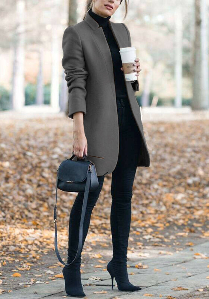 Street-Wave Blazer For Women On The Go Chic Casual Coat With Timeless Comfort And Versatility