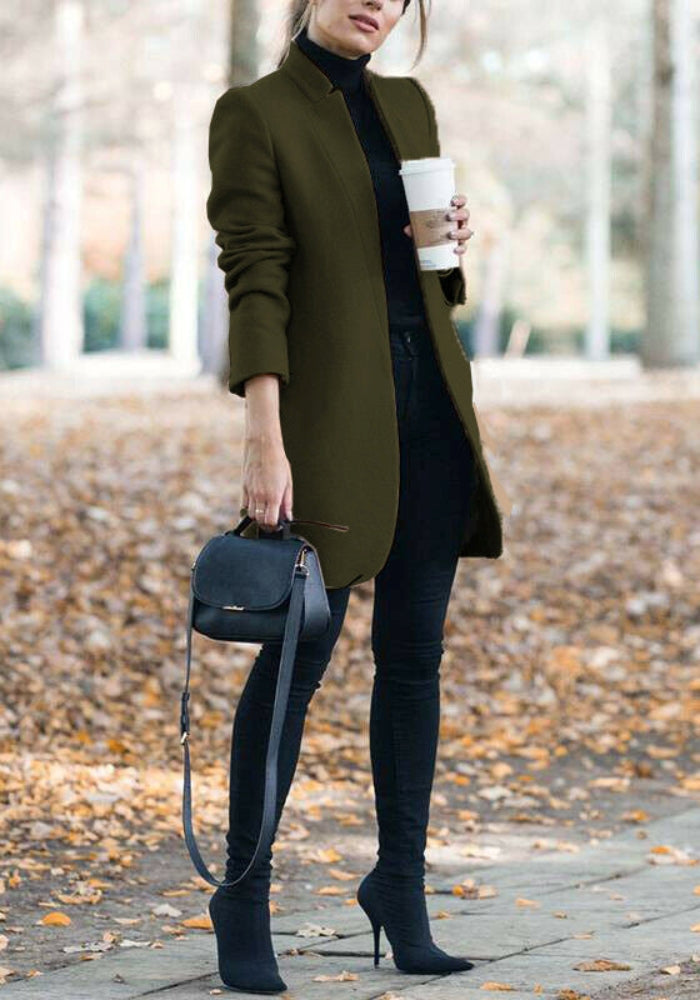 Street-Wave Blazer For Women On The Go Chic Casual Coat With Timeless Comfort And Versatility