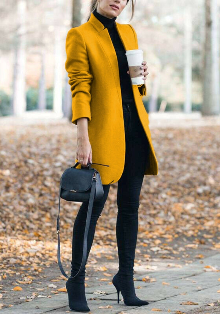 Street-Wave Blazer For Women On The Go Chic Casual Coat With Timeless Comfort And Versatility