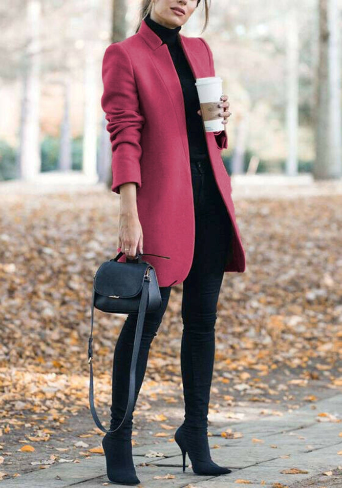 Street-Wave Blazer For Women On The Go Chic Casual Coat With Timeless Comfort And Versatility
