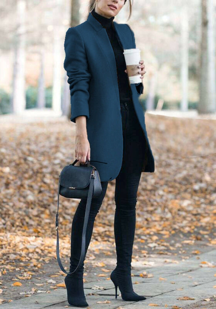 Street-Wave Blazer For Women On The Go Chic Casual Coat With Timeless Comfort And Versatility