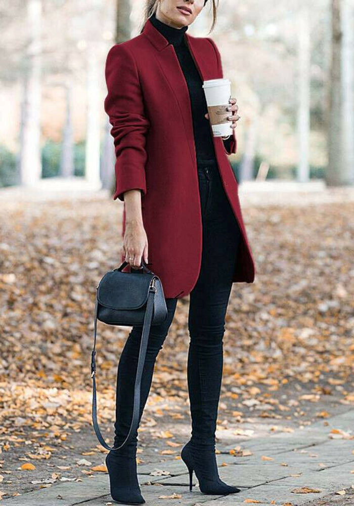 Street-Wave Blazer For Women On The Go Chic Casual Coat With Timeless Comfort And Versatility