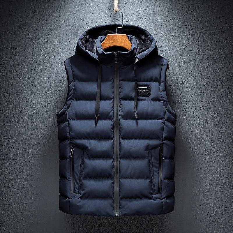 Street Wave Down Vest For Men Warmth And Breathable Comfort Puffer Outerwear For Everyday Urban Style