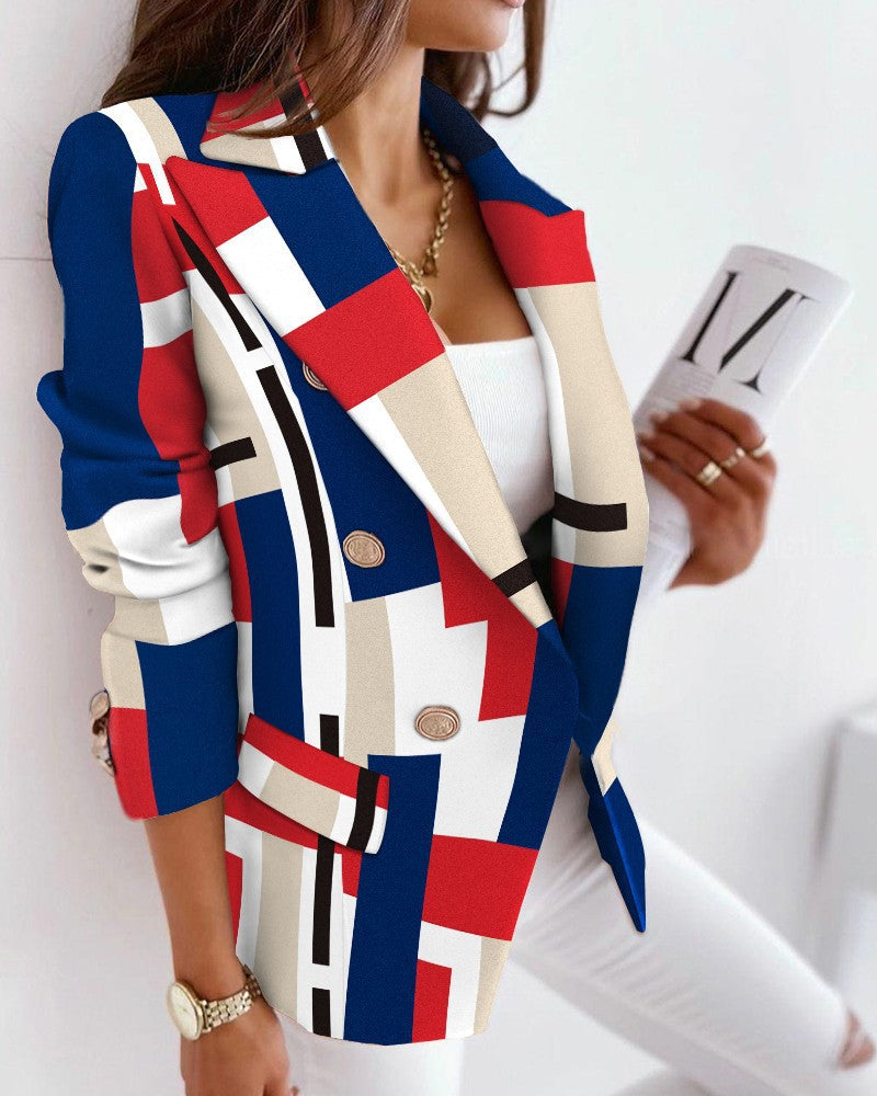 Street-wave Snake Print Blazer for Women, Chic All-Day Comfort, Versatile Style Today