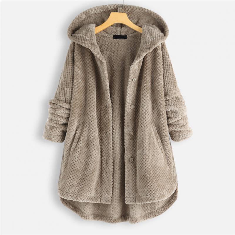 Street Wave Audrey Fleece Jacket For Women Cozy Soft Interior Warmth All Day Comfort Timeless Casual Style