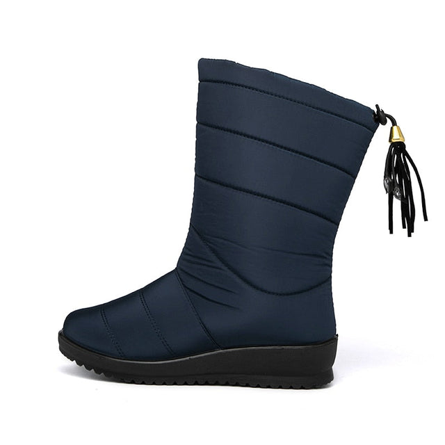 Street-Wave Lightweight Insulated Winter Boots For Women Warmth Without Weight Cozy Comfort With Padded Shaft