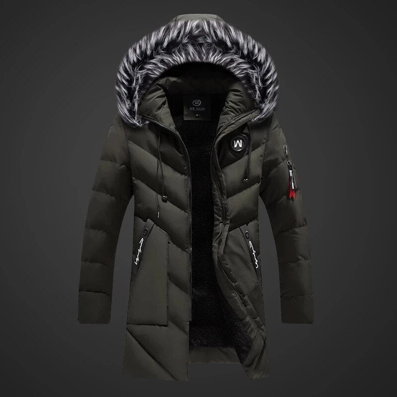 Street Wave Winter Coat For Men Warm And Stylish Fleece Lined Jacket For Cold Weather