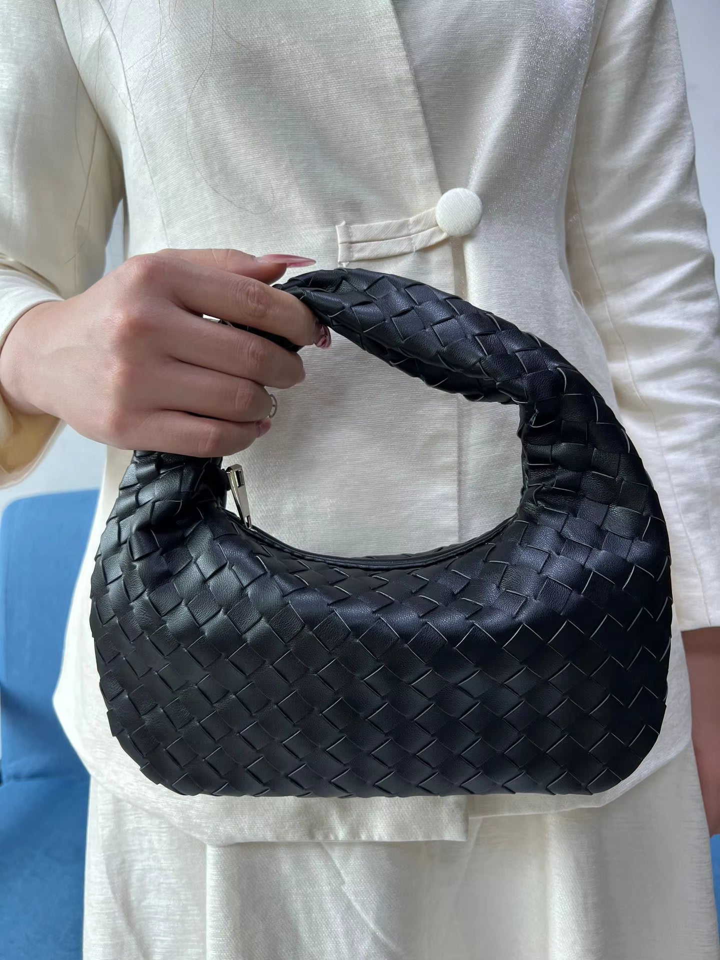 Street-wave | Gewebte Leder Tasche - Street-wave