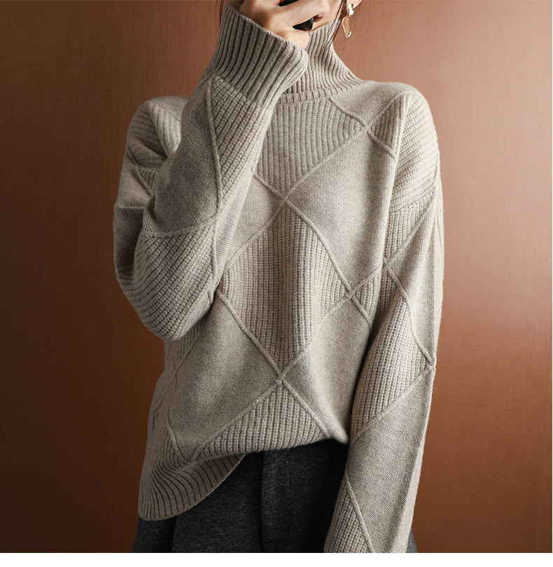 Streetwave Womens Cozy Cotton Pullover Warmth Comfort Timeless Knit For Women Fall Essential