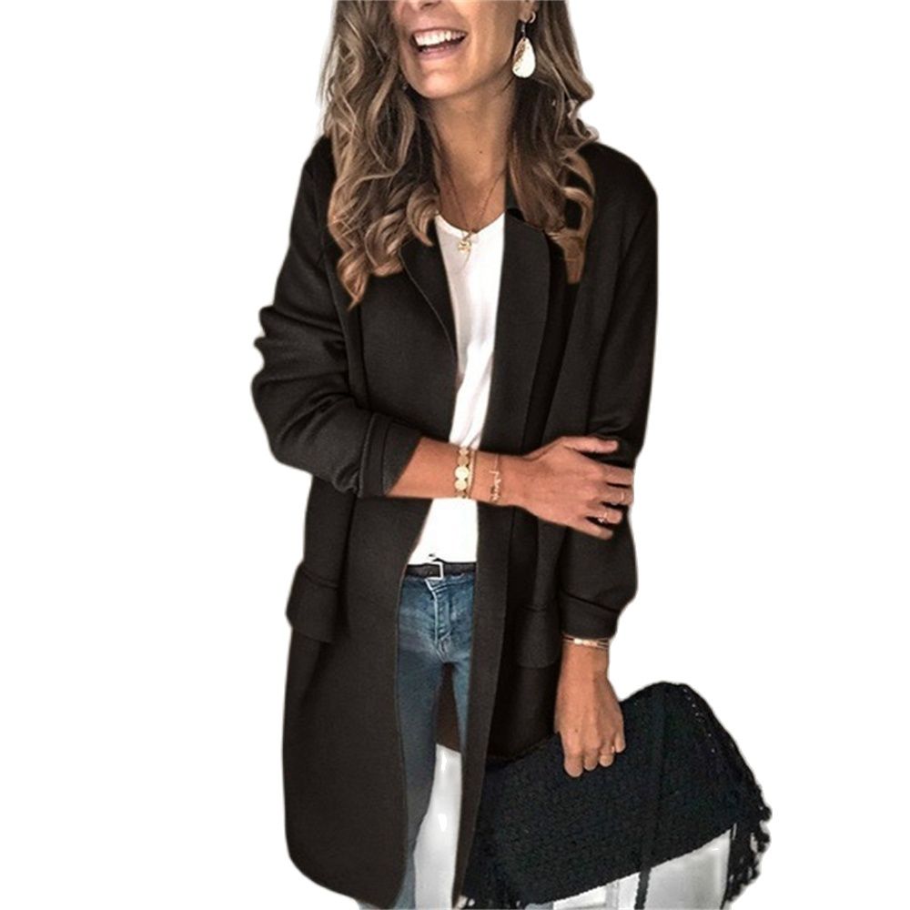 Street-Wave Women's Blazer Vest Elegant All-Occasion Jacket for Versatile City Style