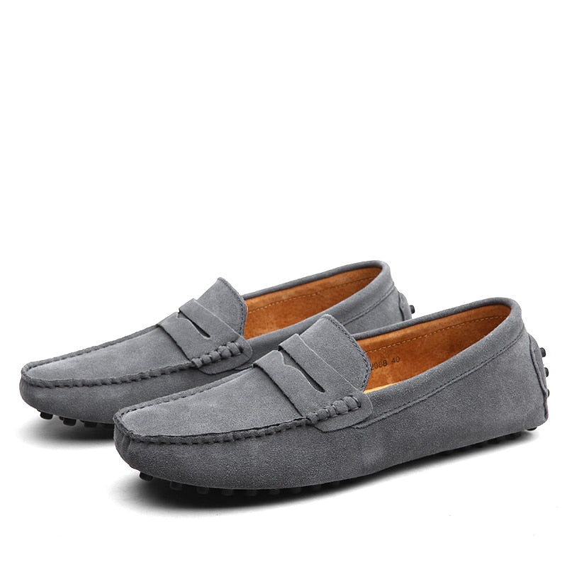 Suede Loafers By Vardi Marco For Modern Men Stylish Versatile Vacation Ready Premium Everyday Shoes