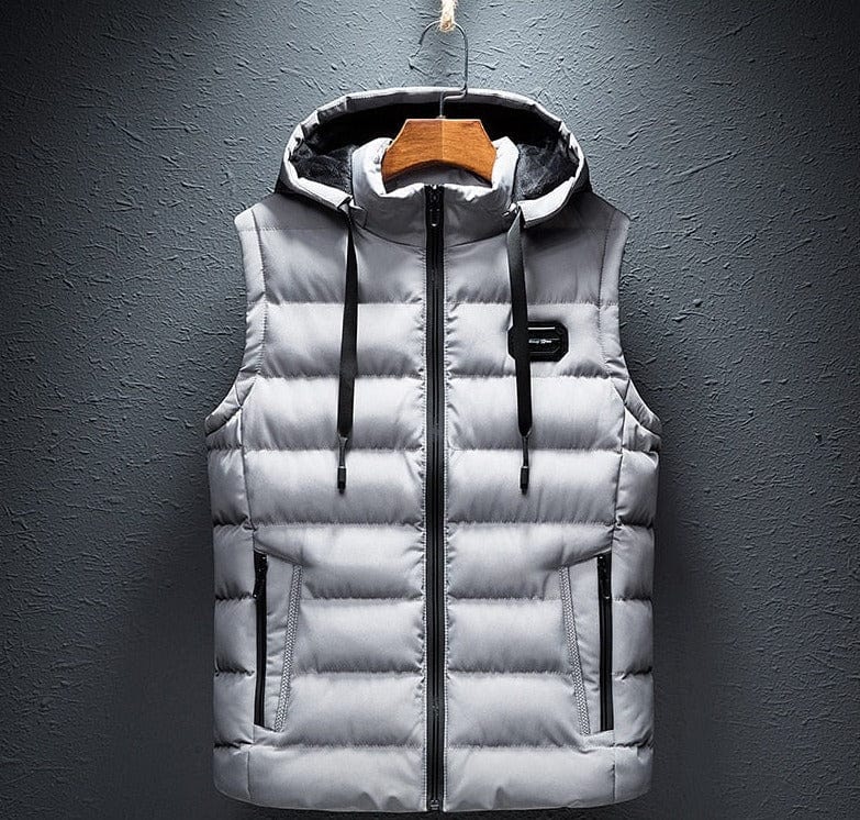 Street Wave Down Vest For Men Warmth And Breathable Comfort Puffer Outerwear For Everyday Urban Style
